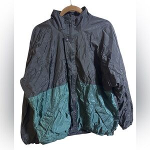 Sun Mountain Sports Windbreaker Jacket Black/Green XL
